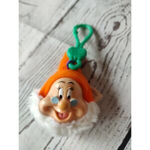 McDonald's Happy Meal Disney Snow White And Seven Dwarfs Doc Plush Keychain